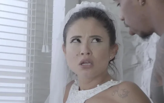 Jade Presley folla con el ex el dia de su boda